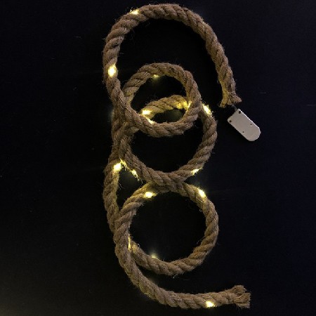 Hemp rope light string