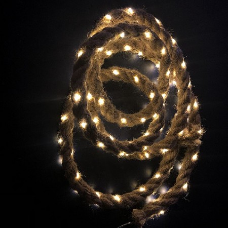 Hemp rope light string